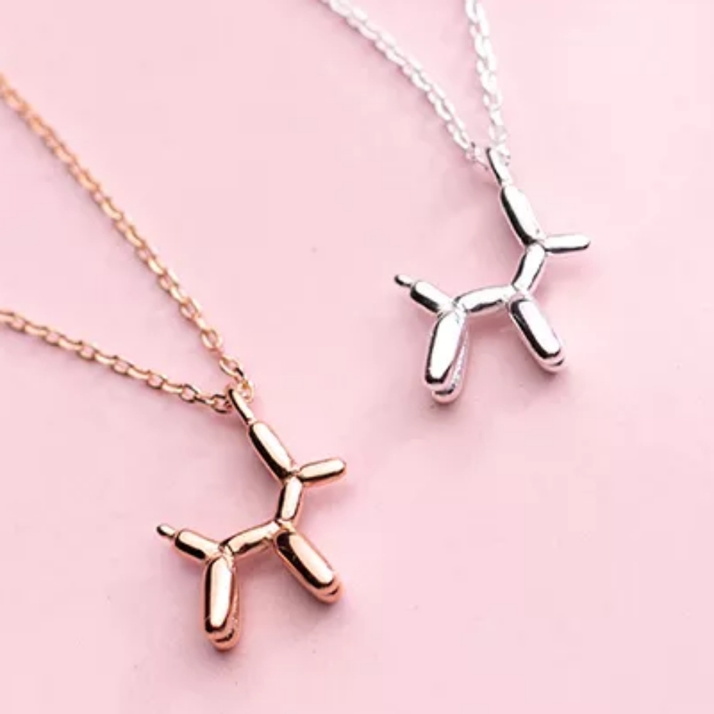 925 Sterling Silver Animal Balloon Dog Puppy - Picture 6 of 8